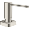 A71 Dozownik płynu do naczyń / mydła w płynie Stal Szlachetna Finish HANSGROHE 40468800