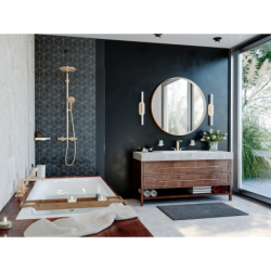 Koszyk narożny Brąz Szczotkowany AddStoris HANSGROHE 41741140