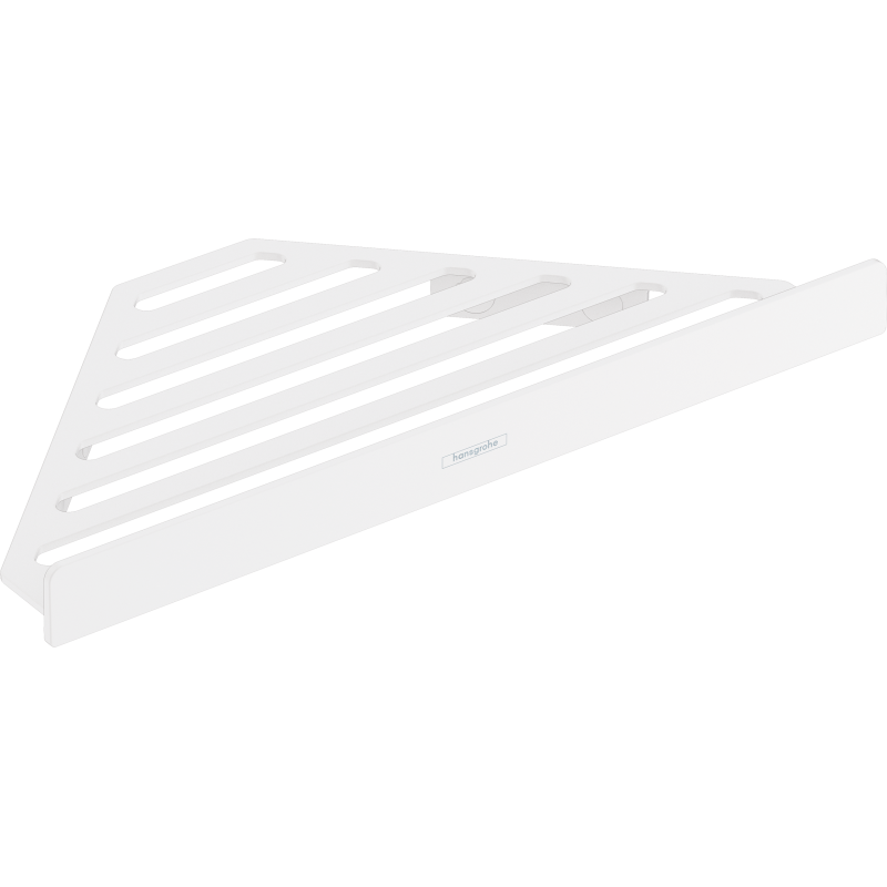 Koszyk narożny Biały Matowy AddStoris HANSGROHE 41741700