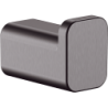 Haczyk na ręcznik Czarny Chrom Szczotkowany AddStoris HANSGROHE 41742340