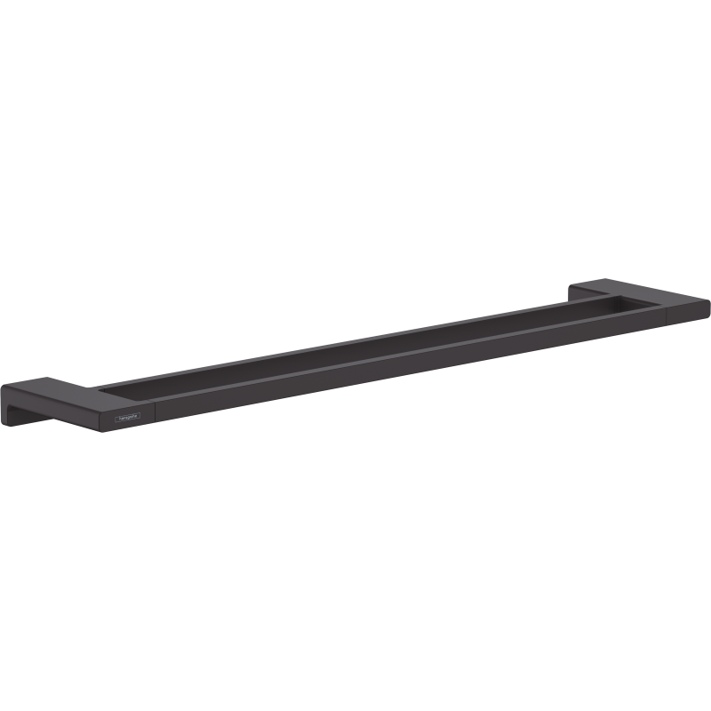 Wieszak na ręcznik kąpielowy, podwójny Czarny Matowy AddStoris HANSGROHE 41743670