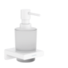 Dozownik mydła w płynie Biały Matowy AddStoris HANSGROHE 41745700