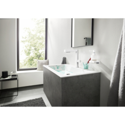 Dozownik mydła w płynie Biały Matowy AddStoris HANSGROHE 41745700