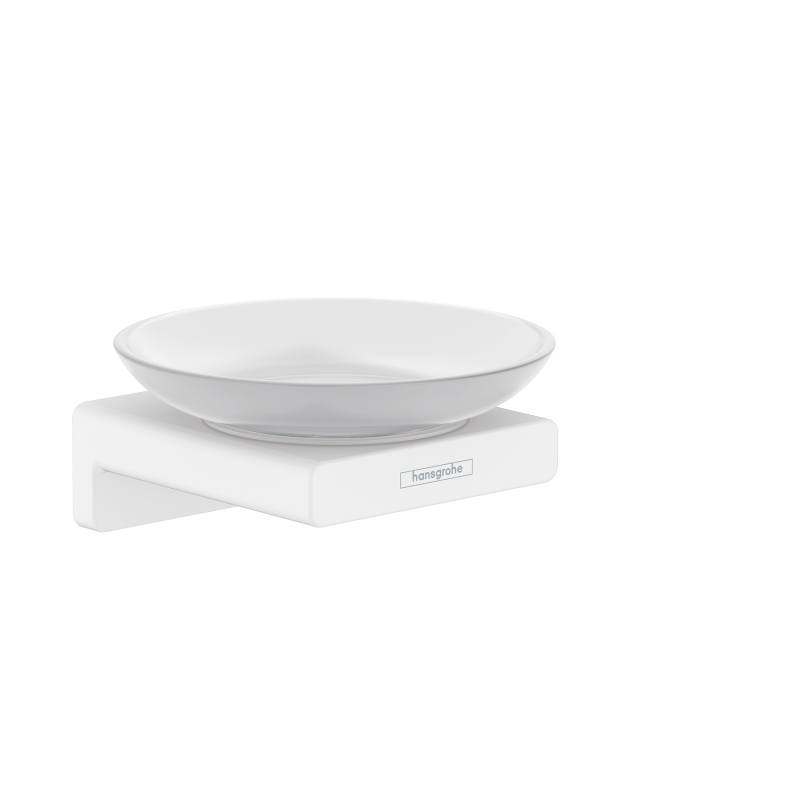 Mydelniczka Biały Matowy AddStoris HANSGROHE 41746700
