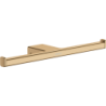 Uchwyt na papier toaletowy, podwójny Brąz Szczotkowany AddStoris HANSGROHE 41748140