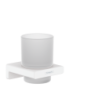 Kubek na szczoteczki do zębów Biały Matowy AddStoris HANSGROHE 41749700
