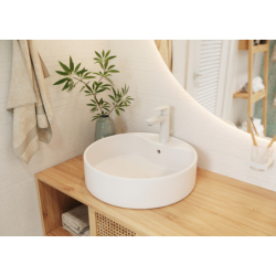 Kubek na szczoteczki do zębów Biały Matowy AddStoris HANSGROHE 41749700