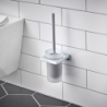Szczotka do WC z pojemnikiem, ścienna Chrom AddStoris HANSGROHE 41752000