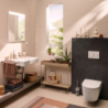 Szczotka do WC z pojemnikiem, ścienna Chrom AddStoris HANSGROHE 41752000