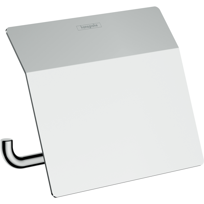Uchwyt na papier toaletowy z osłoną Chrom AddStoris HANSGROHE 41753000