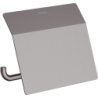 Uchwyt na papier toaletowy z osłoną Czarny Chrom Szczotkowany AddStoris HANSGROHE 41753340