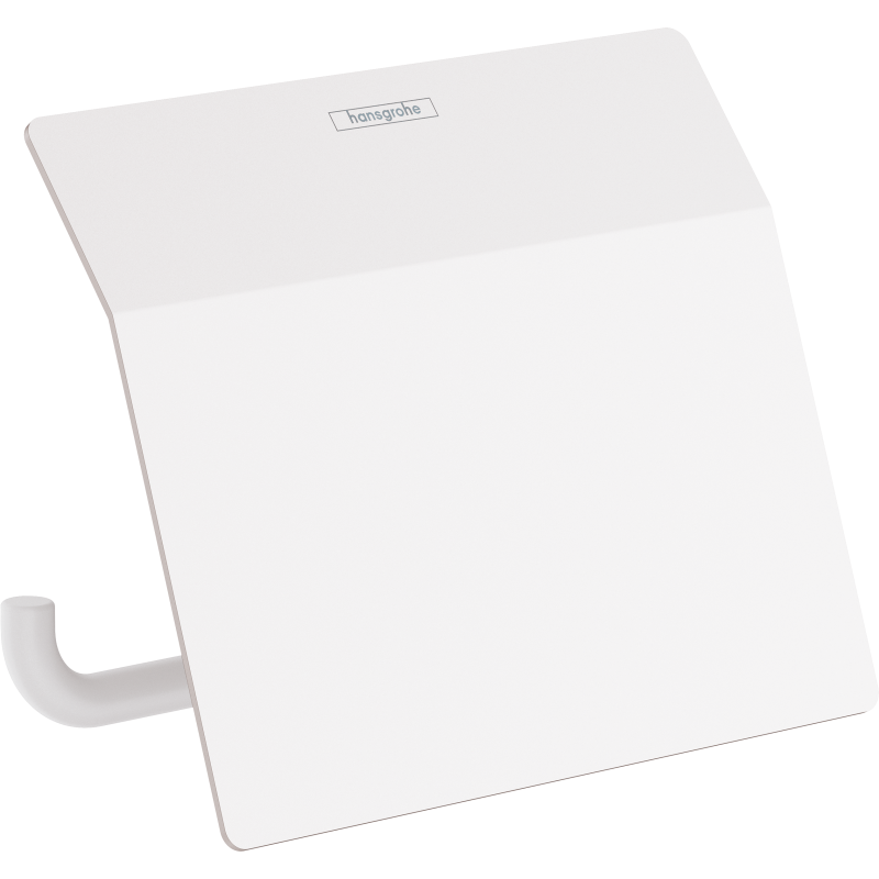 Uchwyt na papier toaletowy z osłoną Biały Matowy AddStoris HANSGROHE 41753700