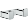 Haczyk na ręcznik, podwójny Chrom AddStoris HANSGROHE 41755000