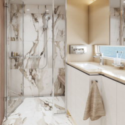 Haczyk na ręcznik, podwójny Chrom AddStoris HANSGROHE 41755000