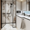 Haczyk na ręcznik, podwójny Czarny Matowy AddStoris HANSGROHE 41755670