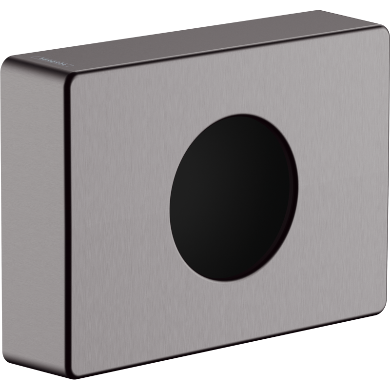 Podajnik woreczków sanitarnych Czarny Chrom Szczotkowany AddStoris HANSGROHE 41773340