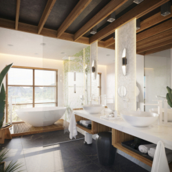 Kosz na śmieci z pedałem Biały Matowy AddStoris HANSGROHE 41775700
