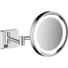 Lusterko kosmetyczne z oświetleniem LED Chrom AddStoris HANSGROHE 41790000