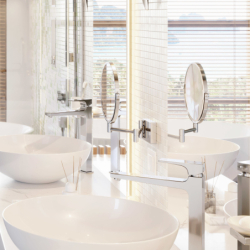 Lusterko kosmetyczne Chrom AddStoris HANSGROHE 41791000