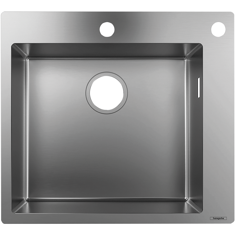 2-F450 Zlewozmywak nablatowy 450 Stal Szlachetna S71 HANSGROHE 43305800