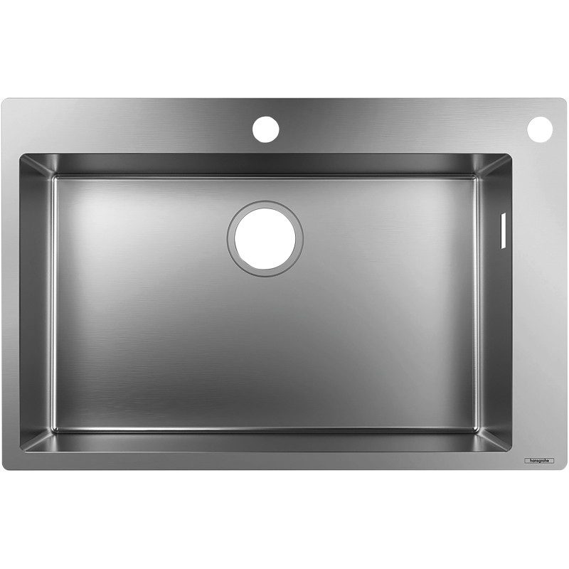 2-F660 Zlewozmywak nablatowy 660 Stal Szlachetna S71 HANSGROHE 43308800