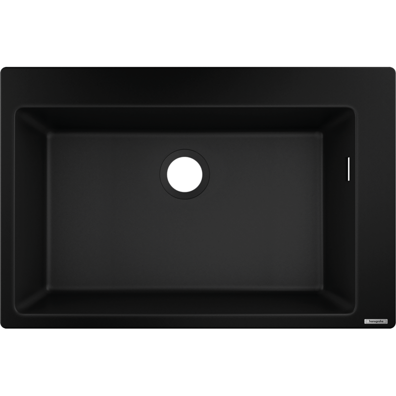 0-F660 Zlewozmywak nablatowy 660 czarny grafitowy S51 HANSGROHE 43313170