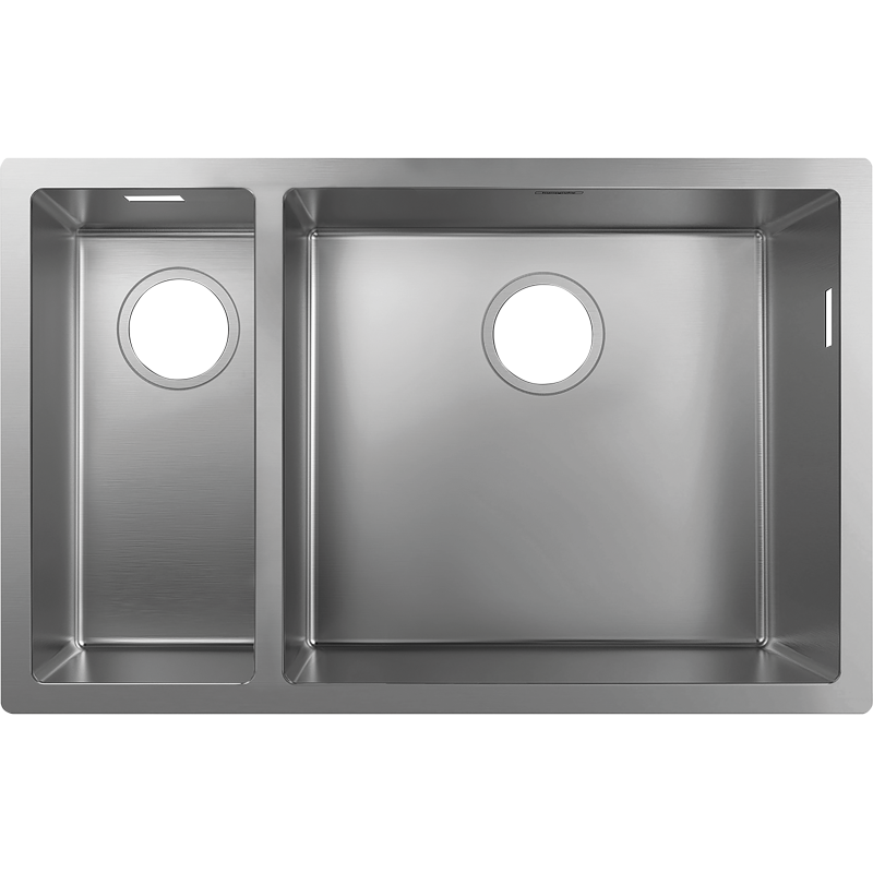 9-U655 Zlewozmywak podblatowy 180/450 Stal Szlachetna S71 HANSGROHE 43429800