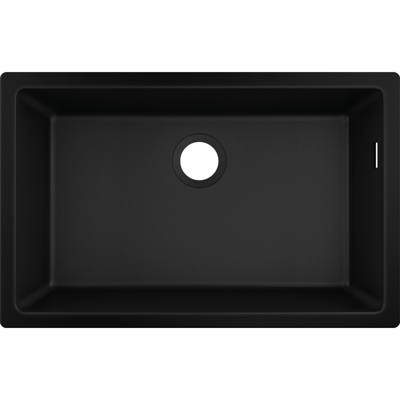 0-U660 Zlewozmywak podblatowy 660 czarny grafitowy S51 HANSGROHE 43432170
