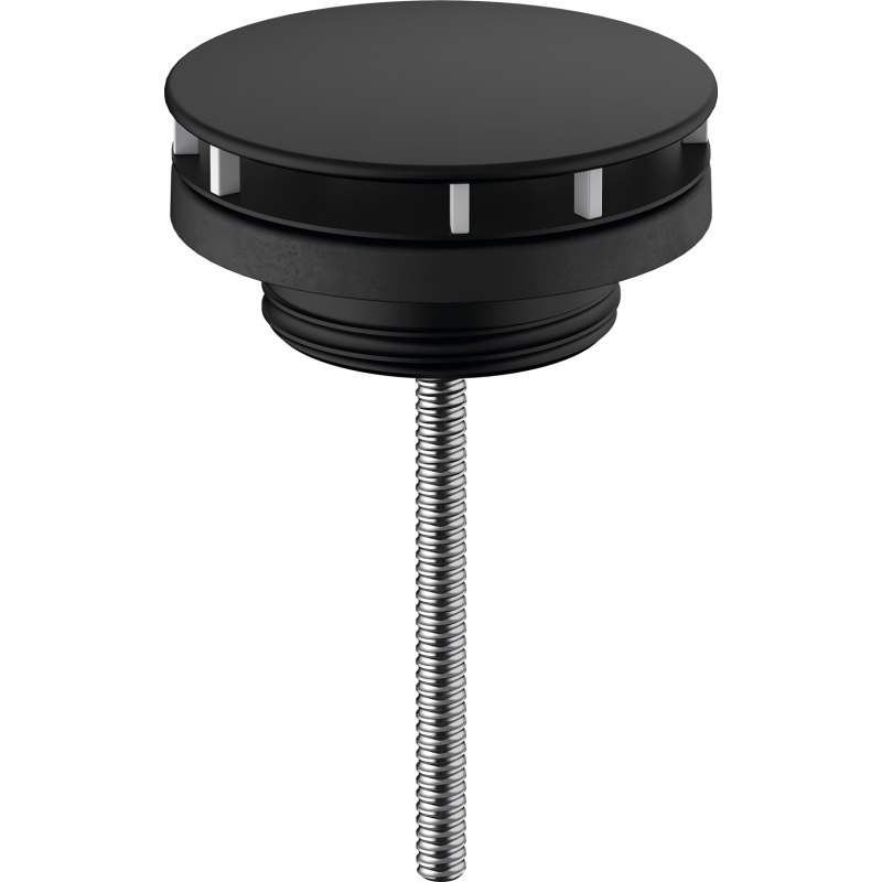 Niezamykany komplet odpływowy do umywalek Czarny Matowy HANSGROHE 50001670