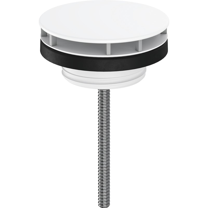 Niezamykany komplet odpływowy do umywalek Biały Matowy HANSGROHE 50001700