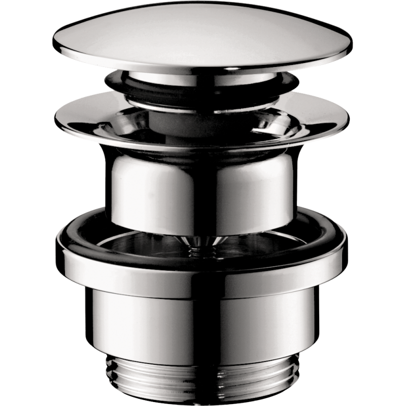 Komplet odpływowy Push-Open do umywalek i bidetów Chrom HANSGROHE 50100000