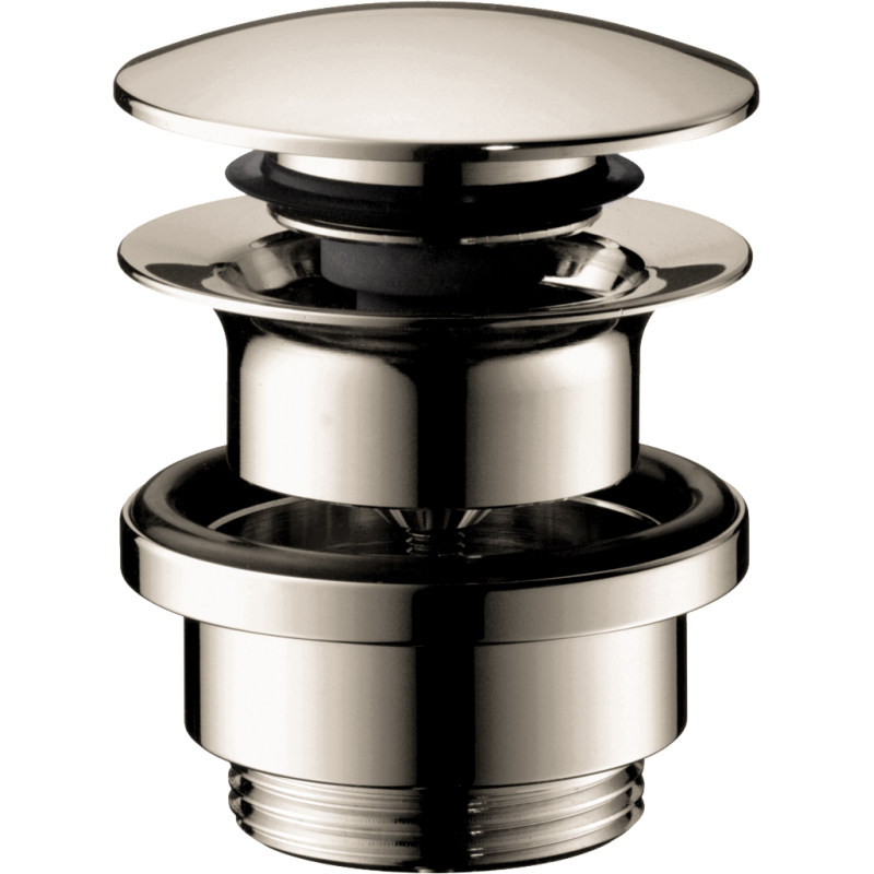 Komplet odpływowy Push-Open do umywalek i bidetów Brąz Szczotkowany HANSGROHE 50100140