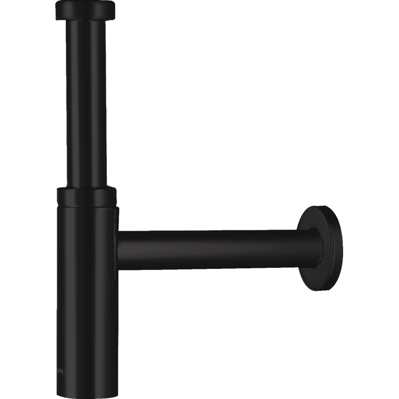 Syfon ozdobny Flowstar S Czarny Matowy HANSGROHE 52105670