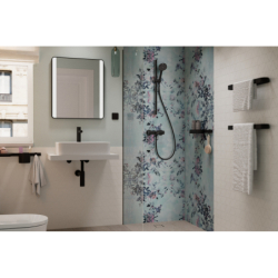 Syfon ozdobny Flowstar S Czarny Matowy HANSGROHE 52105670