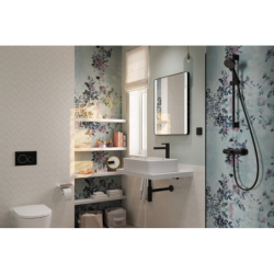 Syfon ozdobny Flowstar S Czarny Matowy HANSGROHE 52105670