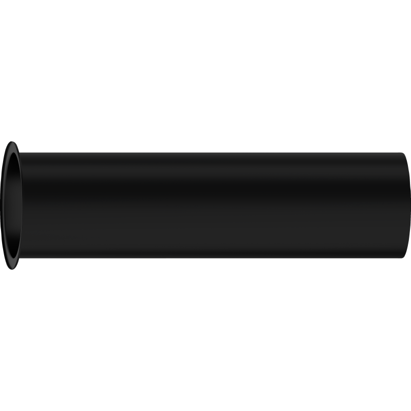 Rura prosta z obrzeżem 300 mm Czarny Matowy HANSGROHE 53428670
