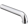 Wygięta rura z obrzeżem 30 cm Chrom HANSGROHE 53555000