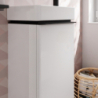 Szafka pod małą umywalkę wiszącą z drzwiami prawymi 340/245, Biały Wysoki Połysk Xelu Q HANSGROHE 54015670