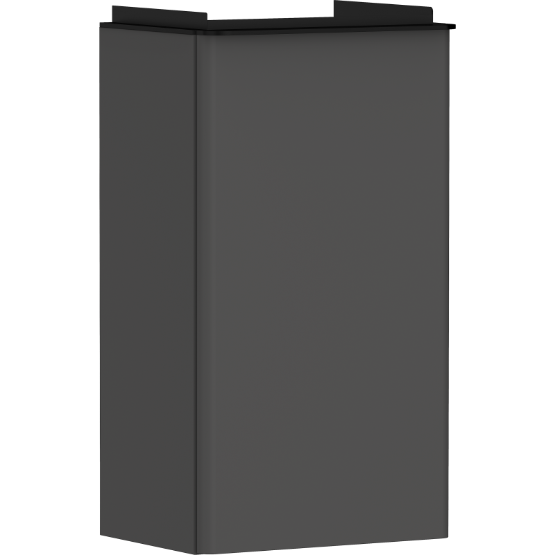 Szafka pod małą umywalkę wiszącą z drzwiami prawymi 340/245, Szary Diament Matowy Xelu Q HANSGROHE 54016670