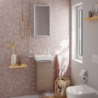 Szafka pod małą umywalkę wiszącą z drzwiami prawymi 340/245, Naturalny Dąb Xelu Q HANSGROHE 54017700