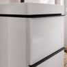Szafka pod małą umywalkę wiszącą z 2 szufladami 480/475, Biały Wysoki Połysk Xelu Q HANSGROHE 54019670