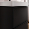 Szafka pod małą umywalkę wiszącą z 2 szufladami 480/475, Szary Diament Matowy Xelu Q HANSGROHE 54020670