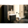 Szafka pod umywalkę wiszącą z 2 szufladami 780/475, Szary Diament Matowy Xelu Q HANSGROHE 54028000