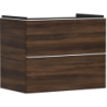 Szafka pod umywalkę wiszącą z 2 szufladami 780/475, Ciemny Orzech Xelu Q HANSGROHE 54030700