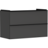 Szafka pod umywalkę wiszącą z 2 szufladami 980/475, Szary Diament Matowy Xelu Q HANSGROHE 54032670
