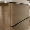 Szafka pod umywalkę wiszącą z 2 szufladami 980/475, Naturalny Dąb Xelu Q HANSGROHE 54033000