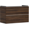 Szafka pod umywalkę wiszącą z 2 szufladami 980/475, Ciemny Orzech Xelu Q HANSGROHE 54034700