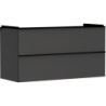 Szafka pod umywalkę wiszącą z 2 szufladami 1180/475, Szary Diament Matowy Xelu Q HANSGROHE 54036670