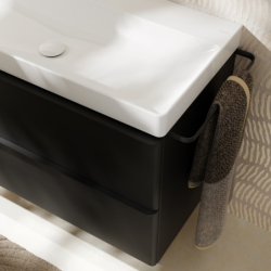 Szafka pod umywalkę wiszącą z 2 szufladami 1180/475, Szary Diament Matowy Xelu Q HANSGROHE 54036670