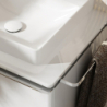 Szafka pod szlifowaną umywalkę wpuszczaną w blat z 1 szufladą 780/550, Biały Wysoki Połysk Xelu Q HANSGROHE 54054000